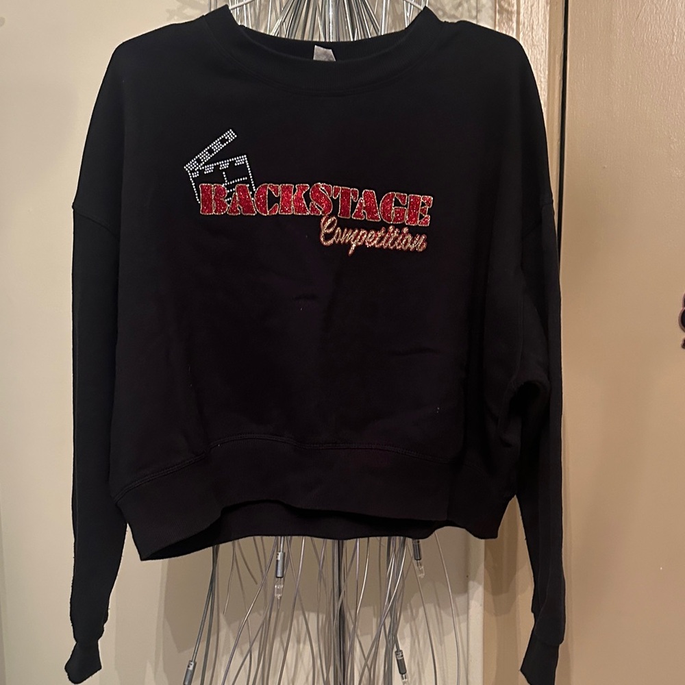 Backstage Competition Black Sweatshirt